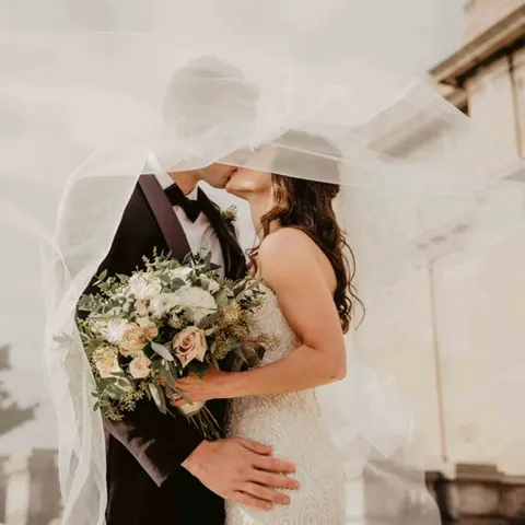 Vision board photo of a wedding — a love and marriage goal